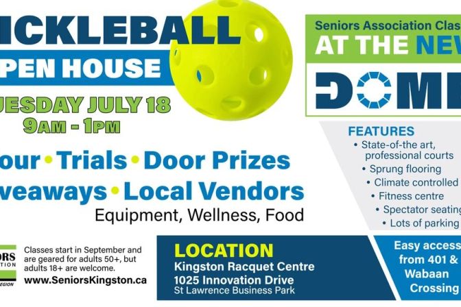 Pickle Ball Open House Seniors